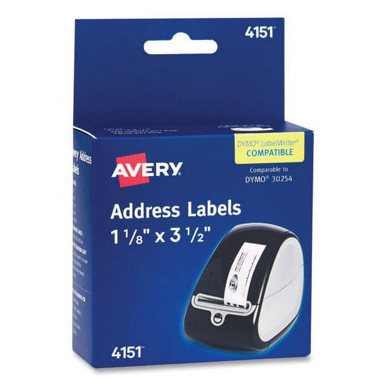 Thermal Printer Labels, Thermal Printers, 1.13 x 3.5, Clear, 120/Roll, 1 Roll/Pack Thermal Printer Labels, Thermal Printers, 1.13 x 3.5, Clear, 120/Roll, 1 Roll/Pack