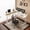 Wood Grain, variant on FitStand 71'' L Shaped Electric Standing Desk, Height Adjustable Electric Corner Standing Desk with Shelf and Drawers, White
