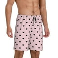 thumbnail image 2 of Kdxio Cute Cat Print Mens Sleep Shorts Bottoms Soft Comfy Pajama Wear Pants with Drawstring Pockets, 2 of 7