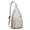 Beige-1, variant on Retro Polka Dot Sling Backpack for Women – Colorful Geometric Dots Hiking Daypack, Lightweight Vintage Crossbody Bag for Travel, Outdoors, Casual Wear