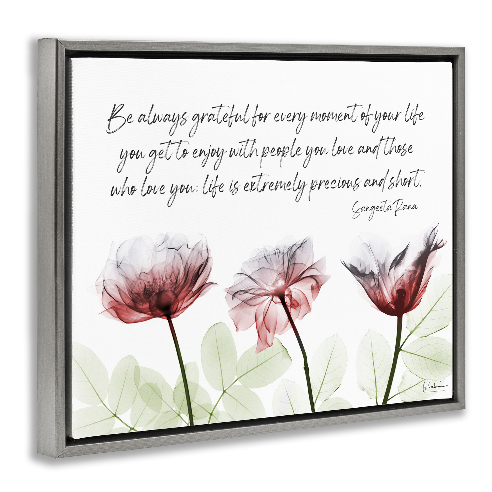 Stupell Industries Precious Faith Quote Religious Painting Gray Floater Framed Art Print Wall Art, 21 x 17