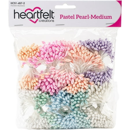 UPC: 0817550020712 | Pearl Stamens Medium 5mmx2.25  10/Pkg-Pastel