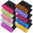 thumbnail image 2 of UYGDUY-Mascara Wands 1000 Pcs Disposable Eyelash Brushes Spoolies for Eye Lashes Extension Eyebrow (10 Colors), 2 of 3