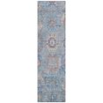 thumbnail image 2 of Addison Rugs Chantille Indoor/Outdoor Traditional Panel Blue Machine Washable Runner Rug, 2'3" x 7'6", 2 of 8