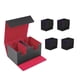 thumbnail image 5 of Estuche organizador de cartas de juego multifunción con capacidad para 400 cartas coleccionables Interior rojo y morado., 5 of 9