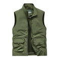 thumbnail image 1 of Birdeem Mens Work Clothes Jacket Solid Color Stand Collar Multiple Pockets Outdoor Sports Photography Leisure Coat, 1 of 12