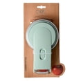 thumbnail image 2 of Cook With Color Cherry Pitter Tool, Handheld Quick-Release Stone Remover for Cherries and Olives, Sage, 2 of 5