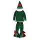 thumbnail image 1 of Disfraz de Navidad para niños, conjunto de traje de Papá Noel para niños, disfraz de cosplay 150 centímetros, 1 of 9