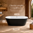 thumbnail image 3 of Tina de baño Rack and Pack Fibra de vidrio 169 X 75.5 X 59 Cm, 3 of 7