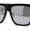 Matte Black Silver Mirror, variant on Retro Oversize Thick Plastic Horn Rim Flat Top Mobster Sunglasses Matte Black