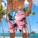 thumbnail image 2 of Pantalones Cortos Casuales para Hombre Imprimir con Bolsillos Pantalones de Playa de Cintura Elástica, Pantalones Cortos de Cintura Elástica para Hombre, 2 of 9