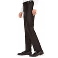thumbnail image 3 of Tallia Men's Slim Fit Solid Suit Pants Black Size 40X30, 3 of 3