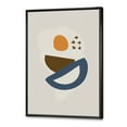 thumbnail image 3 of Designart 'Abstract Moon and Sun Geometric Print I' Modern Framed Canvas Wall Art Print, 3 of 5
