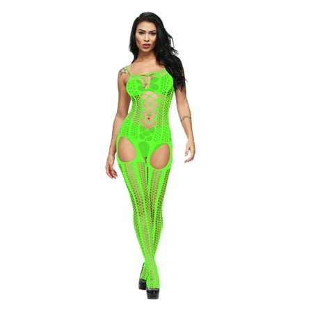 Lonely Lingerie Peignoir Nightgown Negligee Women s Jacquard Sexy Personality Pantyhose Hollow Solid Color Bodysuit