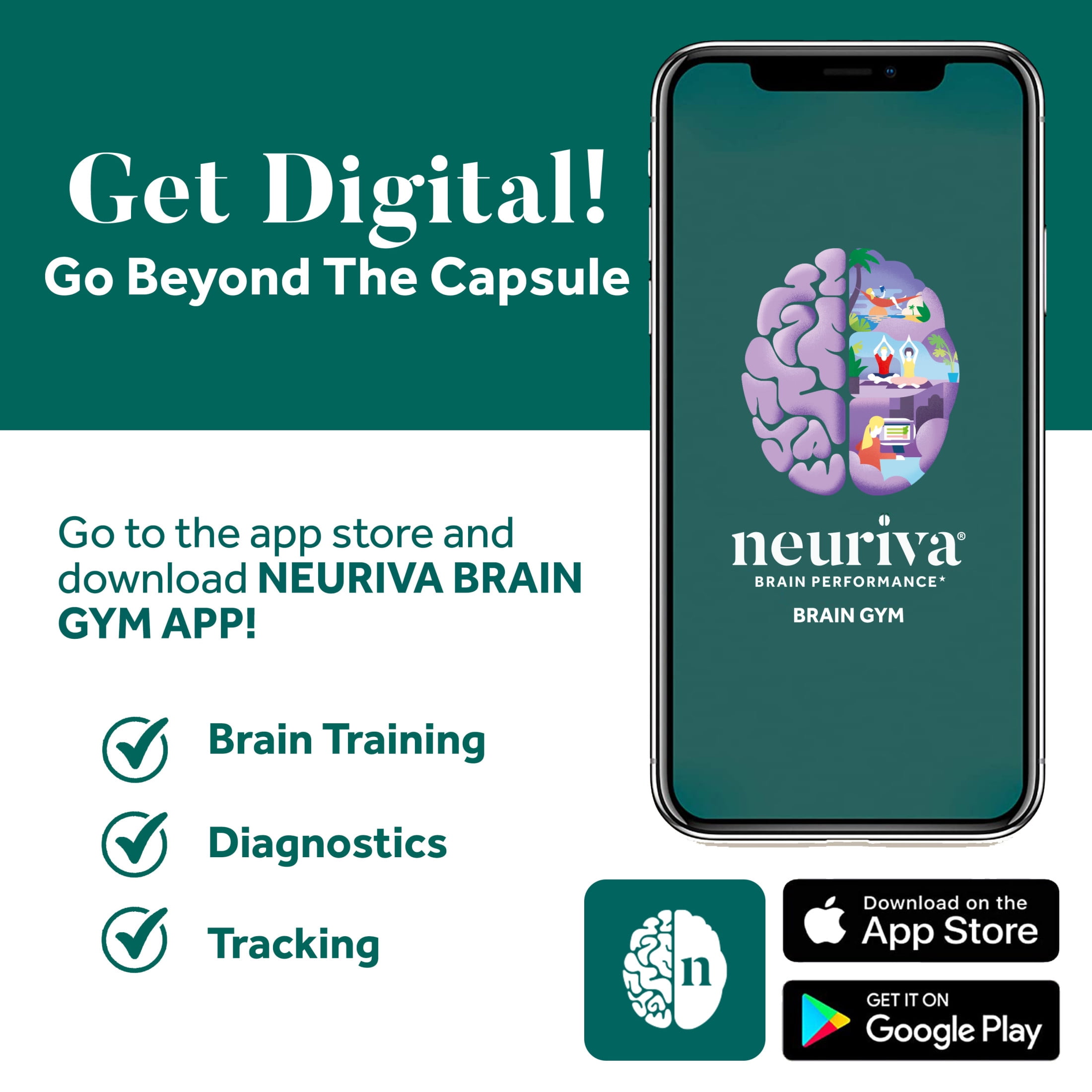 Neuriva De-Stress Brain Health Supplement (30 count), Brain Support With Clinically Proven Naturally Sourced Ingredients (Decaffeinated Coffee Cherry & Melon Concentrate)