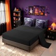 thumbnail image 4 of Erosebridal Gothic Skull Twin Bedding, Butterfly Rose Bedding Comforter Set, Gray Purple, Black Reversible, 7-Piece, 4 of 6