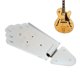 thumbnail image 1 of Puente de Guitarra de Jazz Puente de Guitarra de Metal Forma de Ventilador Reemplazo de Puente de Guitarra de Jazz para Guitarra Eléctrica Semihueca ANGGREK Otros, 1 of 8