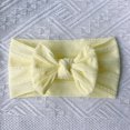 thumbnail image 1 of Accesorios para el cabello para niños con 18 colores de torsión, lazo de nailon para bebé que no daña la piel, pañuelo ancho para la cabeza, banda para el cabello para bebé, 1 of 6
