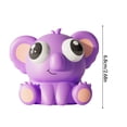 thumbnail image 2 of Pop-Eye Animal Squishy for Adults, Soft TPR Silicone Tactile Gadget, Dinosaur Rabbit Insect Squeeze Accessory, Slow Rebound Desktop Decor, Portable Hand Sensory Office Tool Multi Styles, 2 of 2