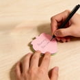 thumbnail image 4 of Paper Sticky Notes 100 Heart Shaped Sticky Notes Multicolor Paper Adhesive Notes for Reminders Cute Fruit Animal Designs(1PC) by JASKFLY, 4 of 7