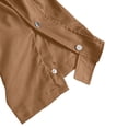 thumbnail image 4 of Mens Baggy Cargo Pants Streetwear Tactical Pants Lightweight Tapered Trousers Side Split Snap Buttons Hiking Joggers, 4 of 5