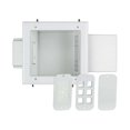 thumbnail image 1 of Monoprice Boîtier Multimédia Extensible avec Prise Double, Blanc, 1 of 2