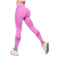 thumbnail image 3 of Women's Sculpting Workout Leggings High Waist Tummy Control Compression Fitness Training Pants, 3 of 9