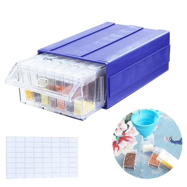 Plastic Storage Container, with Adjustable Dividers, 10