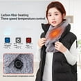 thumbnail image 4 of MERILER Unisex Heated Scarf with 3 Temperature Settings, Electric Neck Heating Pad for Indoor and Outdoor Use - Ideal Winter Gift for Men and Women, 4 of 7