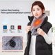 thumbnail image 4 of Bufanda térmica para hombre y mujer, almohadilla térmica para el cuello, almohadilla térmica con 3 ajustes de temperatura, bufandas suaves de invierno para hombre y mujer, bufanda térmica unisex., 4 of 7