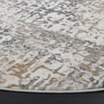 thumbnail image 3 of SAFAVIEH Vogue Martha Abstract Area Rug, Beige/Grey, 3' x 3' Round, 3 of 8