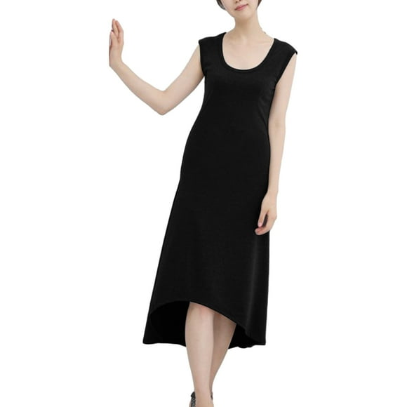 Tranfacy Women's Short Sleeve Maternity Dress,Maternity Cami Dress,Striped Maternity Dress Round Neck Loose Maxi Length T-Shirt Style Pregnancy Gown
