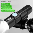 thumbnail image 2 of 1000 Lumen Bike Bicycle Light Set Powerful Flashlight 3 Modes Usb Zoom Led Waterproof, 2 of 5