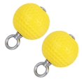 thumbnail image 1 of Yellow Pull Up, Hanging Ball Gym Exercise Pull Up Ball Arm Strength Training Grips Home Fitness Chin Equipment, 1 of 8