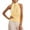 Yellow, variant on Women Silk Satin High Neck Tank Tops Trendy Halter Sleeveless Cami Tops Summer Elegant Backless T Shirts Tees Yellow M
