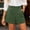 *Army Green, variant on Women's High Waisted Dress Shorts with Pockets ,Business Casual Office Daily Wear Short Khaki,Women's Plus L