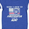 thumbnail image 4 of Inktastic When I Grow Up I Want to Be a Firefighter Like My Aunt Boys or Girls Baby Bodysuit, 4 of 5