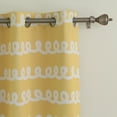 thumbnail image 4 of Quality Home Doodle Room Darkening Curtains - Sunshine - 52"W x 108"L (Set of 2 Panels), 4 of 4