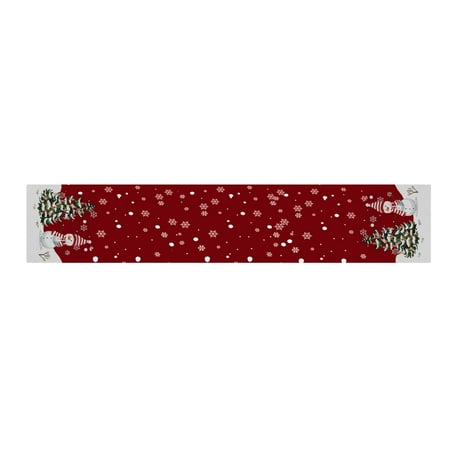 

Christmas Table Quilt Christmas Table 36 X 14 Embroide Christmas Table Silk Vintage Party Decorations for Girls Sequin Table 12x108 Table Set Table Holiday Plaid Patriotic Decorations for The Election