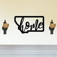 thumbnail image 1 of Montana Home State Silhouette Solid Steel Home Decor Decorative Accent Metal Art Wall Sign, 1 of 3