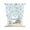 Pale Blue, variant on Pink Dreamy Botanical Tie Up Curtains for Small Windows,Adjustable Rod Pocket Valance 45 Inch Short, Spring Floral Leaves Romantic Window Treatment Balloon Roman Blind Shade, 34" x 45"