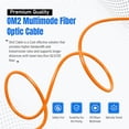 thumbnail image 5 of NewYork Cables LC to SC OM2 Multimode Duplex Fiber Patch Cable, 10M 10Gb Fiber Optic (Orange), 5 of 5