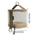thumbnail image 2 of Yucurem Portable Hanging Napkin Holder with Hook Paper Storage Box Camping Storage (White), 2 of 10
