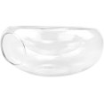 thumbnail image 1 of 1 tazón de vidrio transparente para comida Molecular creativa, ensaladera de hielo seco para Hotel, 1 of 5