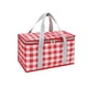 thumbnail image 1 of Bolsa de picnic reutilizable, bolsas más frescas con tapa con cremallera - comida campestre, playa, entrega de comida, al aire libre, 1 of 5