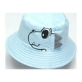 thumbnail image 3 of JAHH 2024 Casual Kids Caps Baby Boy Hats Soft Cotton Sunhat Eaves Baseball Cap Sun Hat Beret for Cute Fashion Breathable Comfortable Outdoor Headgear(One Size,Light blue), 3 of 3