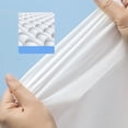 thumbnail image 5 of Tdxkok Disposable 4-Piece Bed Sheet & Duvet Cover Set (2 Pillowcase) – No-Wash Travel Hygiene Barrier Lightweight & Allergy-Friendly Plain Solid Double Size, 5 of 6