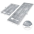 thumbnail image 6 of Anti Fatigue Kitchen Rug and Mat, Yamaziot Non Slip Kitchen Rug and Runner, Waterproof Comfort Floor Standing Mat Padded Anti Fatigue 0.47" Thick PVC Cushioned, 17"x28"+17"x59", 6 of 8