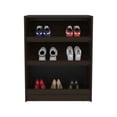 thumbnail image 2 of Toby 3-Tier Shoe Rack With Open Shelves Freestanding Shoe Organizer For Entryway Or Closet, 2 of 7