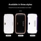 thumbnail image 3 of Lámpara de uñas de 36 W Interfaz USB de secado rápido Soporte plegable Lámpara de fototerapia de MABOTO  Secador de uñas, 3 of 7